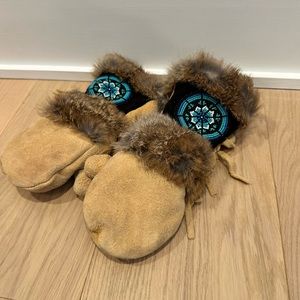 Kids Astis fur mittens